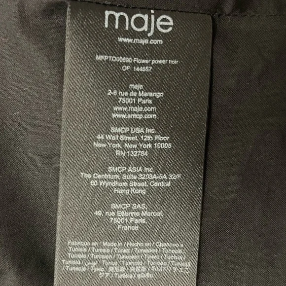 NWT Maje Floral Button-Up Top - M - Picture 12 of 13